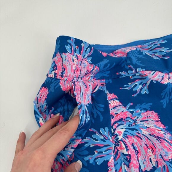 Lilly Pulitzer UPF 50+ Luxletic Shasta Skort Color Multi For Fans Golf - Picture 9 of 14